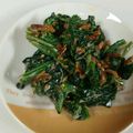 うさごろにゃん's cooksnap of when they made ☆桜海老とほうれん草のゴママヨ和え☆.
