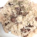 モーーさん's cooksnap of when they made 甘辛☆牛肉ガーリックチャーハン☆.