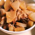あさここなっつ's cooksnap of when they made 簡単★豚バラ大根風.