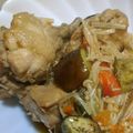 土日料理する人's cooksnap of when they made 手羽元とナスのマイルドアジアン煮込み.