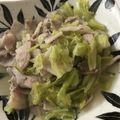 クックPW9C2T☆'s cooksnap of when they made 豚バラ肉とキャベツのだし煮.