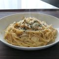 なにぬねにょろん's cooksnap of when they made キャベツと鮭フレークの簡単クリームパスタ.