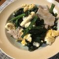 もぐとっぽ's cooksnap of when they made ほうれん草と豆腐の彩りチャンプル.