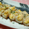 ゆうかりコアラ's cooksnap of when they made ちくわ✿マヨたま焼き♡.