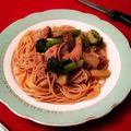 ＮＦＲの南仏キッチン's cooksnap of when they made ブロッコリーと焼き豚のにんにく醤油パスタ.