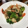 イヌチン's cooksnap of when they made ベビーホタテと野菜のガーリック炒め.