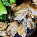 モジャネコ's cooksnap of when they made 牡蠣のガーリックバターソテー.