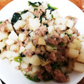 shelly616's cooksnap of when they made 長芋とひき肉のどんぶり.