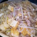no＆ri's cooksnap of when they made 豚肉ともやしと厚揚げのポン酢炒め.