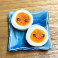 サヤスカマカン's cooksnap of when they made キャラ弁☆スマイルゆで卵.