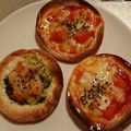 precious☆'s cooksnap of when they made 餃子の皮で簡単♪夏野菜のひとくちピザ.