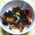 yukanosuke's cooksnap of when they made ✿まぐろキムチ丼✿.
