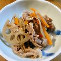 おぶうさま's cooksnap of when they made 豚肉と蓮根のきんぴら.
