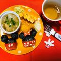 ryumi58's cooksnap of when they made 【キャラ弁✿ミッキー&ミニー】.