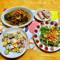 komutatata's cooksnap of when they made きゅうりとトマトと卵のサラダ.