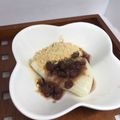 まこさんど's cooksnap of when they made 簡単おやつ♪あんこときなこ一緒におもち♪.