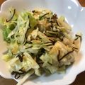 春巻きママ's cooksnap of when they made きゃべつと塩昆布.