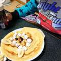 ひぃたろぉ～♪'s cooksnap of when they made もっちり！簡単！クレープ生地.