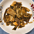 ばやし's cooksnap of when they made ☼ずいき（芋がら）と揚げと豚肉の炒め煮.