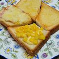 ひろちゃん☆ママ's cooksnap of when they made コーンとマヨネーズのトースト.