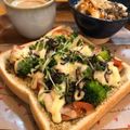 中村ベーカリー's cooksnap of when they made 香ばしきな粉✼野菜たっぷり和トースト.