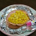 ひろちゃん☆ママ's cooksnap of when they made ☆あと一品に！コーンとハムのホイル焼き☆.