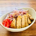 ねっちゃんっ's cooksnap of when they made 豚肉と玉ねぎで♬疲労回復✨とんてき丼♬.