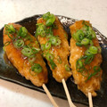 中村ベーカリー's cooksnap of when they made 焼肉のタレでつくね串焼き.