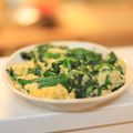 ぽっぽぺぺ's cooksnap of when they made ふわふわニラたまご炒め.