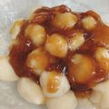 maaamin☆11's cooksnap of when they made 白玉粉&絹豆腐でみたらし団子☆.