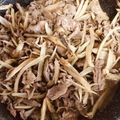 クックTT01PR☆'s cooksnap of when they made 簡単☆牛肉とごぼうのしぐれ煮.