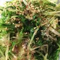 momonaomam's cooksnap of when they made 水菜のおひたし.