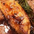 よっーすぅぃー's cooksnap of when they made フォアグラのソテー★ワイン醤油ソース.