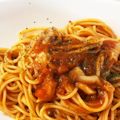 GBMみぃ's cooksnap of when they made レトルトで簡単本格ミートソースパスタ.