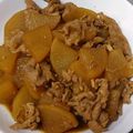 ビビとさっちん's cooksnap of when they made 豚肉と大根の中華煮.