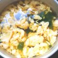 MOKA19's cooksnap of when they made ＊お腹に優しい＊わかめと卵スープ.