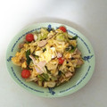 さくらおとめ's cooksnap of when they made キャベツとトマトと卵のオイスター炒め.