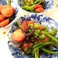 ユーロン's cooksnap of when they made あと一品！トマピー塩昆布バター炒め.