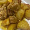 うなちゃん！'s cooksnap of when they made 鶏とジャガイモのカレー風味マヨ炒め.