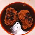 pukukoko's cooksnap of when they made 簡単ふんわり♫煮込みハンバーグ.