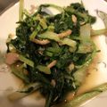 くまのまるちゃん's cooksnap of when they made 水菜とツナの簡単炒めもの☆.