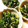 hotchick's cooksnap of when they made ＊冷凍ほうれん草のなめたけ和え＊.
