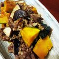 たいちゃん☆よしこ's cooksnap of when they made こっくり美味しい♡カボチャと牛肉のゴマ煮.