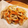 ☆mamingo☆'s cooksnap of when they made レンコンのチーズ焼き。.