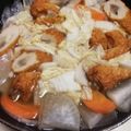 クック0UQ98I☆'s cooksnap of when they made ごぼ天と白菜の炊いたん.