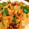 らがぶーりん's cooksnap of when they made 鶏むね肉となすとピーマンの甘酢炒め.