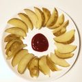 Bunnirella's cooksnap of when they made 揚げないフライドポテト 簡単！.