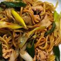 Kitchenさな's cooksnap of when they made ランチに☆ネギ豚ソース焼きそば.
