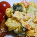 ton♪'s cooksnap of when they made カレー風味★かぼちゃ入りマセドアンサラダ.