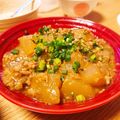 きんけい's cooksnap of when they made ＊肉味噌で＊大根のそぼろ煮＊.
